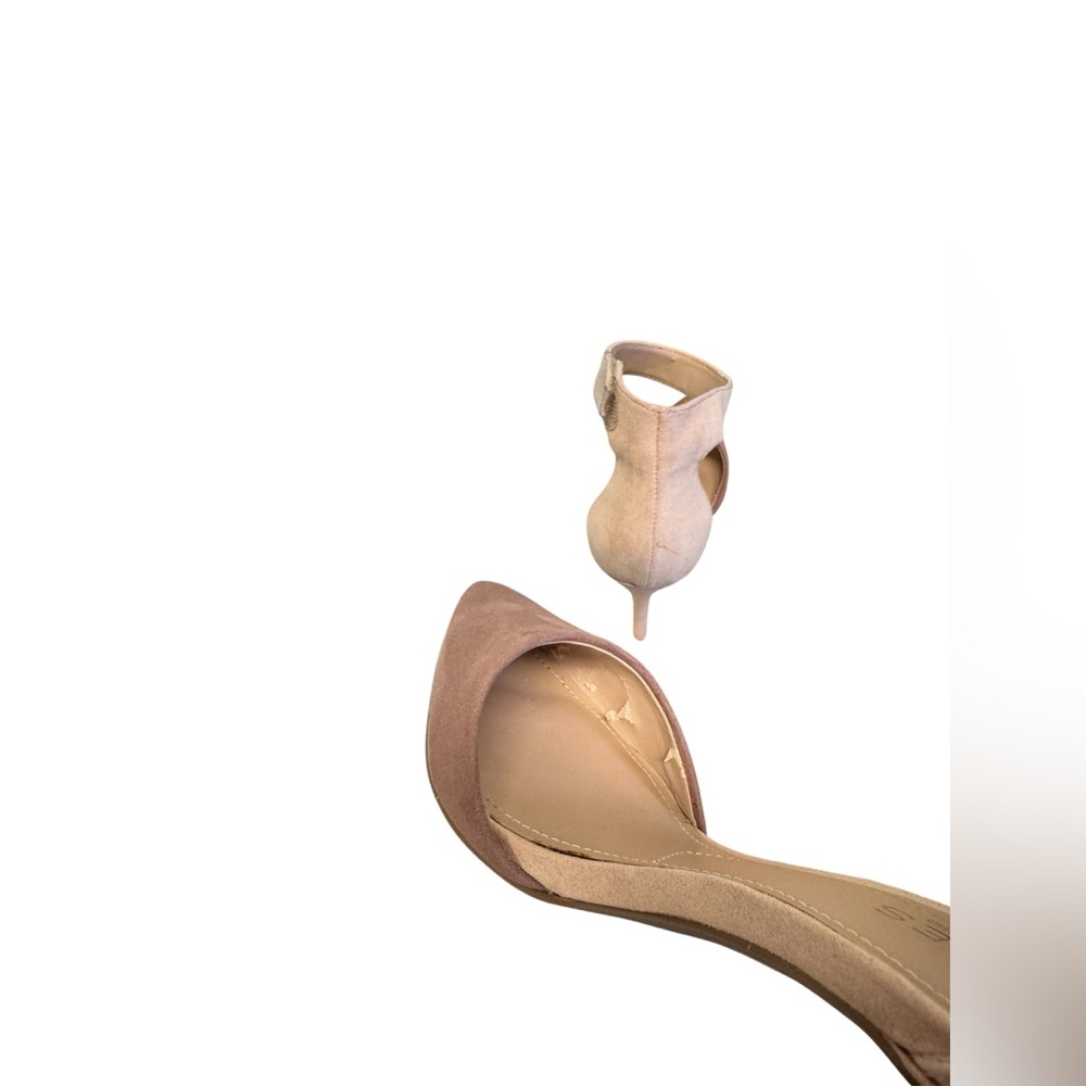 🛍️SALE🛍️ Charles by Charles David Pointer Neutral/Pink Colorblock Stiletto Heels - Picture 9 of 11